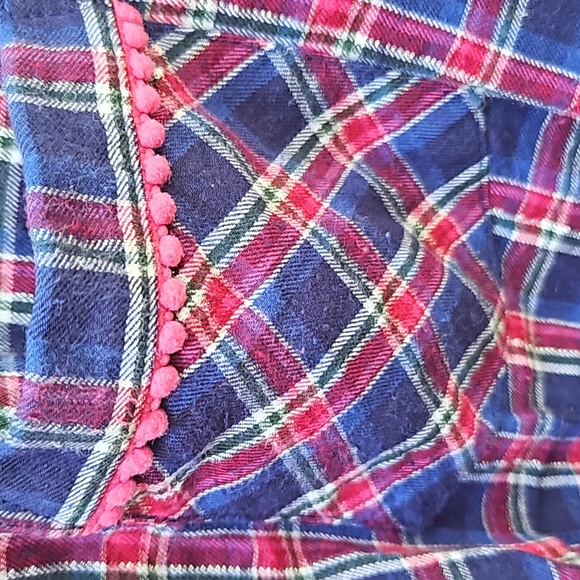 Ladies Victoria secret pajama set button down plaid Medium - Picture 9 of 12